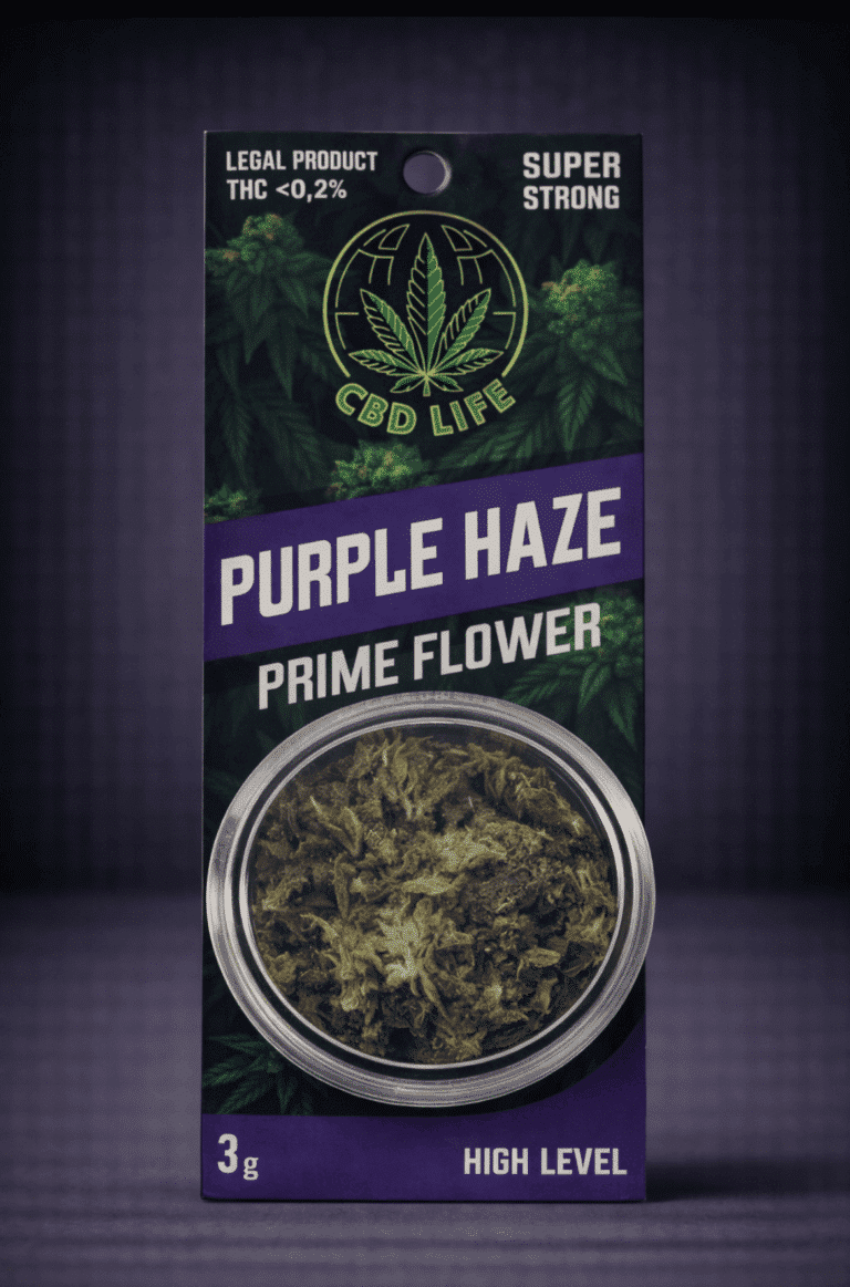 Purple Haze Super Strong Flower in a Jar, 3g