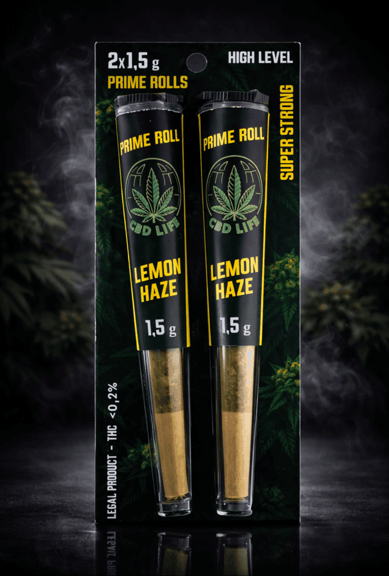 Lemon Haze Prime Rolls, Super Strong 2x1,5g